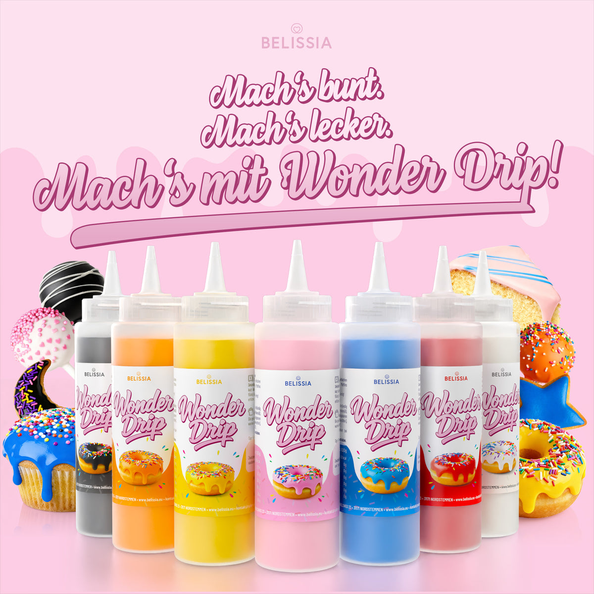 Belissia Wonder Drip Gelb 300g