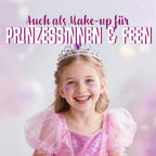 BELISSIA Kids Glitzerpalette – 12 Glitzersorten für Schleim & Make-up