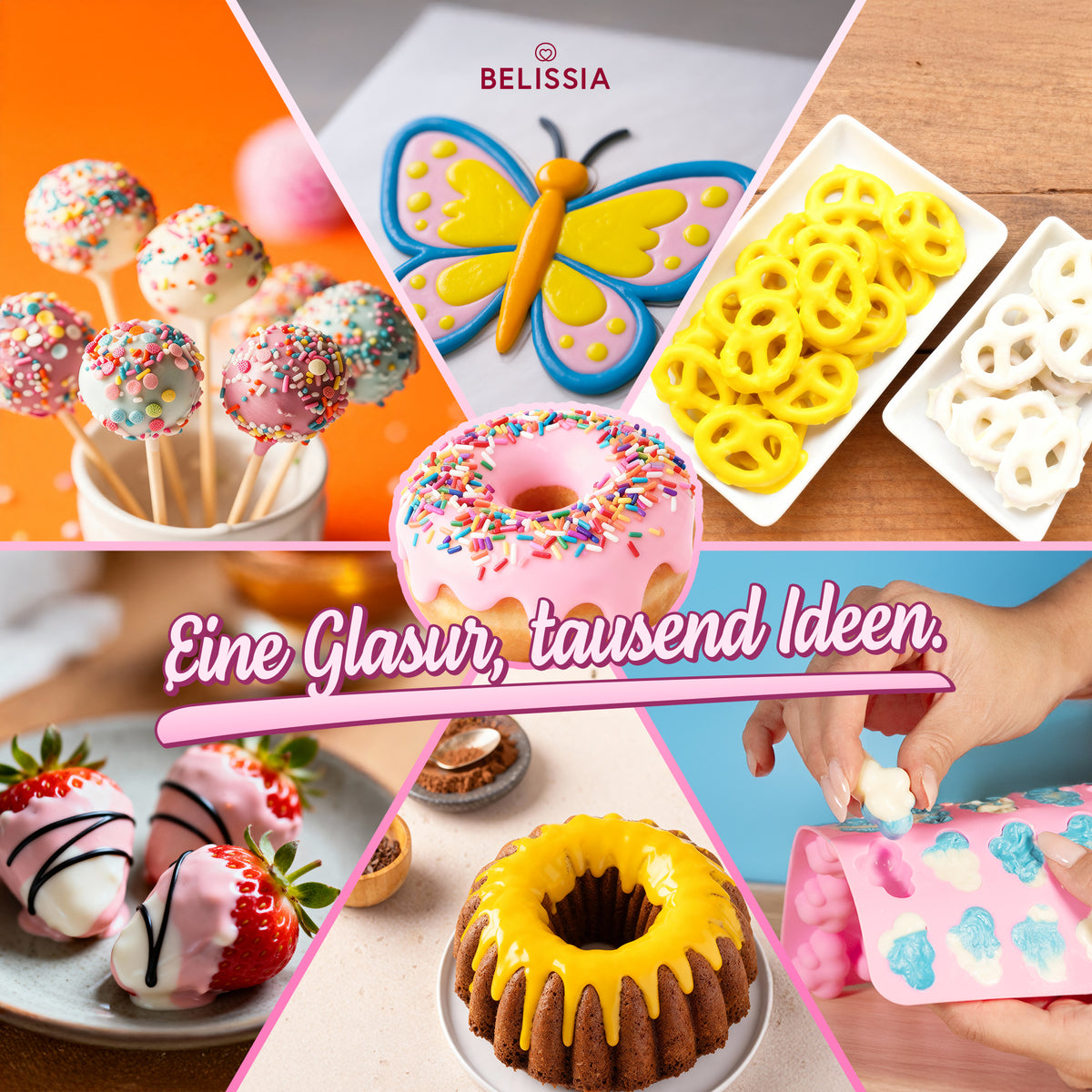 Belissia Wonder Drip Gelb 300g