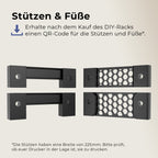 Filamentregal – DIY für 2 Ebenen – Für bis zu 20 Spulen
