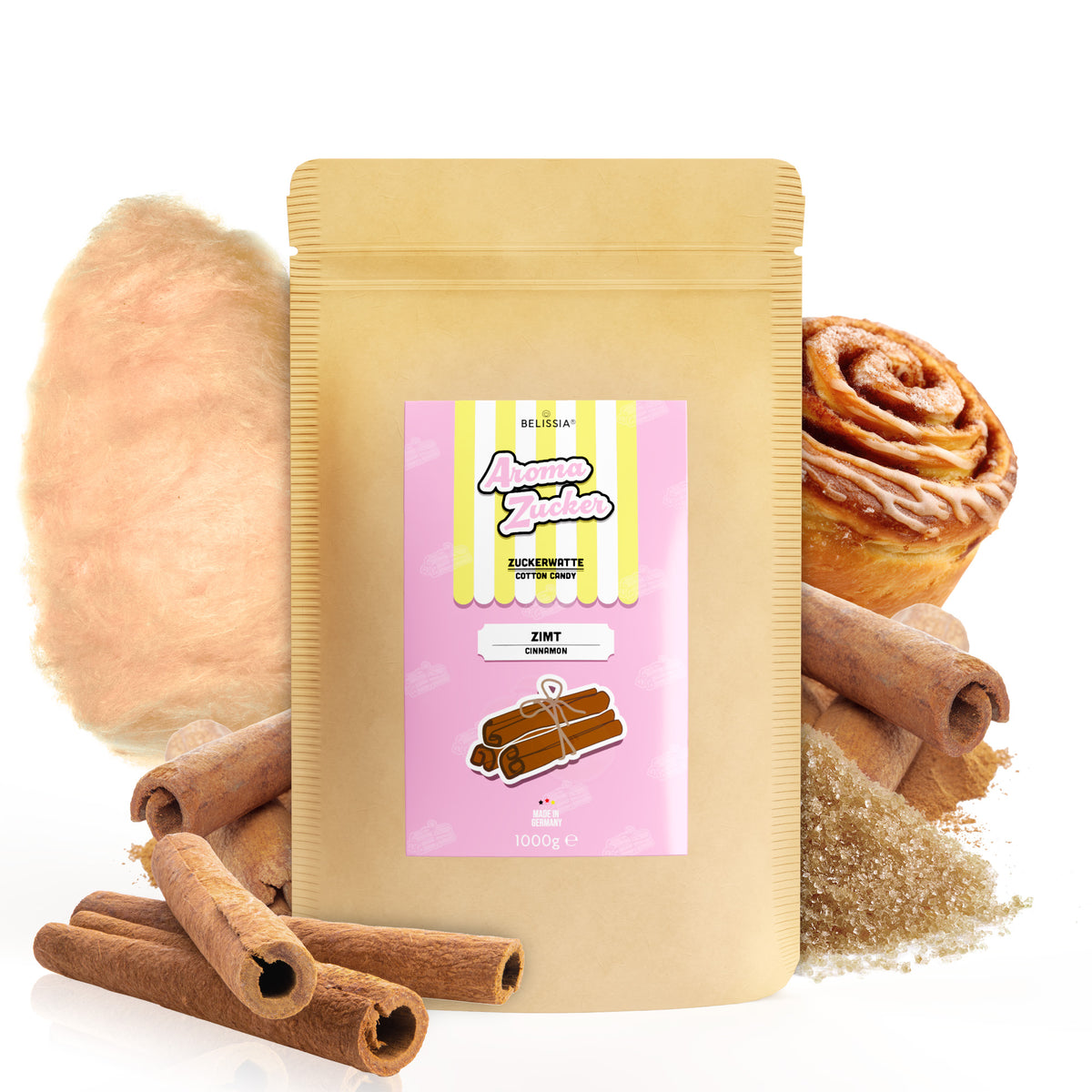 Belissia Aroma Zucker - Zimt 1kg