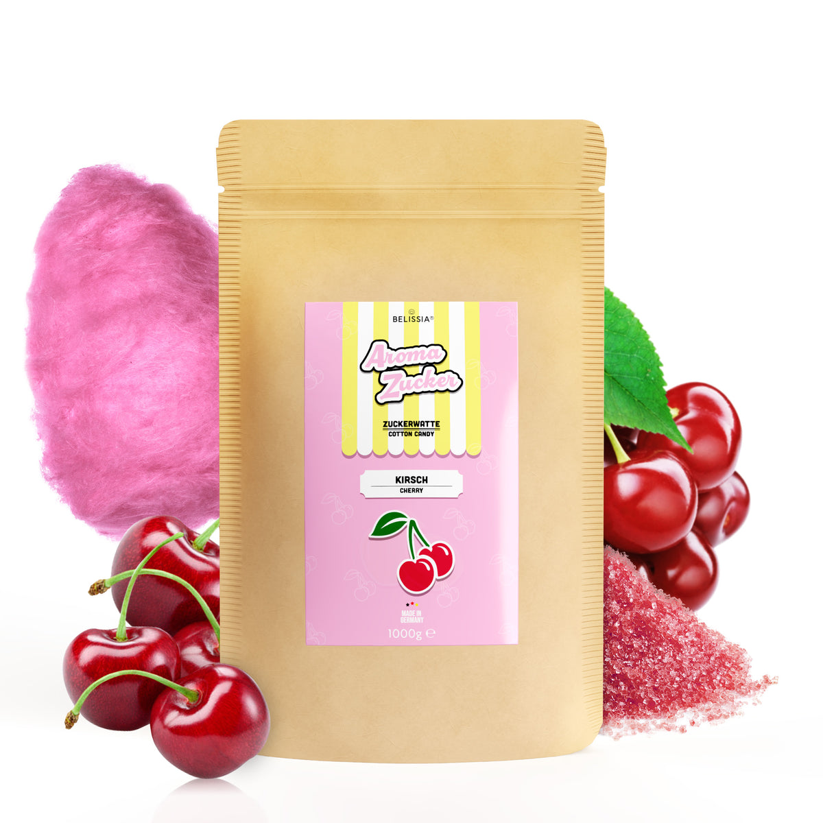 Belissia Aroma Zucker - Kirsche 1kg