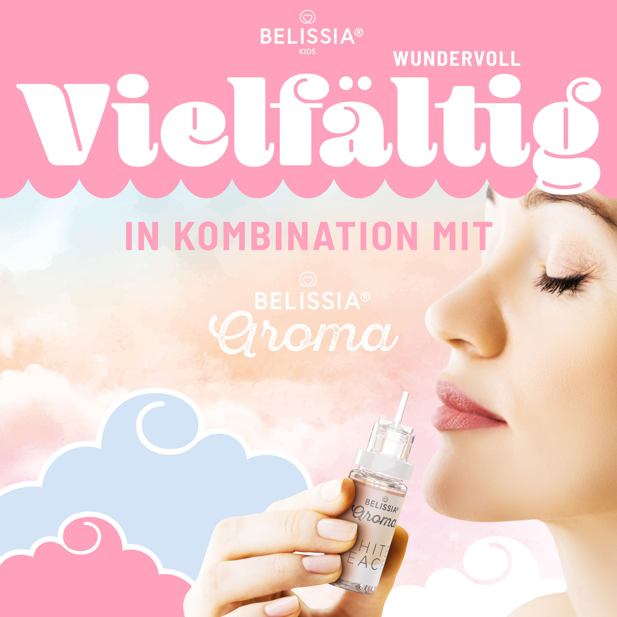 BELISSIA Kids Soft Clay Weiß – 250 g Modellierschaum