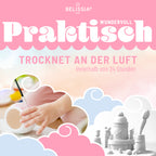 BELISSIA Kids Soft Clay Weiß – 250 g Modellierschaum