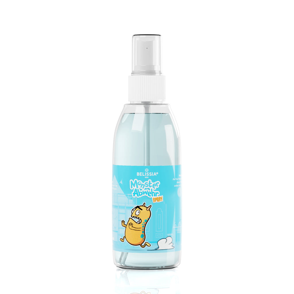 BELISSIA Kids Anti-Monster-Spray Blau – Mutmacher-Spray für Kinder
