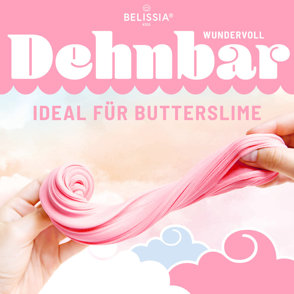 BELISSIA Kids Soft Clay Weiß – 250 g Modellierschaum