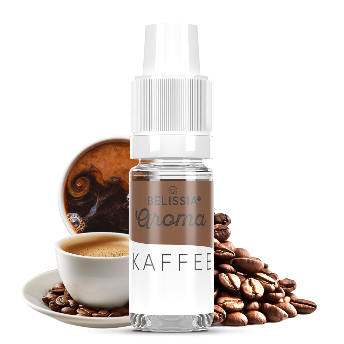 BELISSIA Lebensmittelaroma Kaffee – 10 ml Tropfflasche