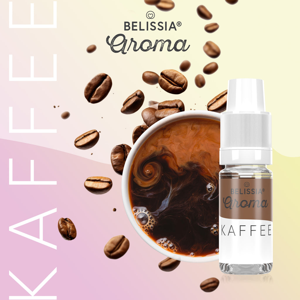 BELISSIA Lebensmittelaroma Kaffee – 10 ml Tropfflasche