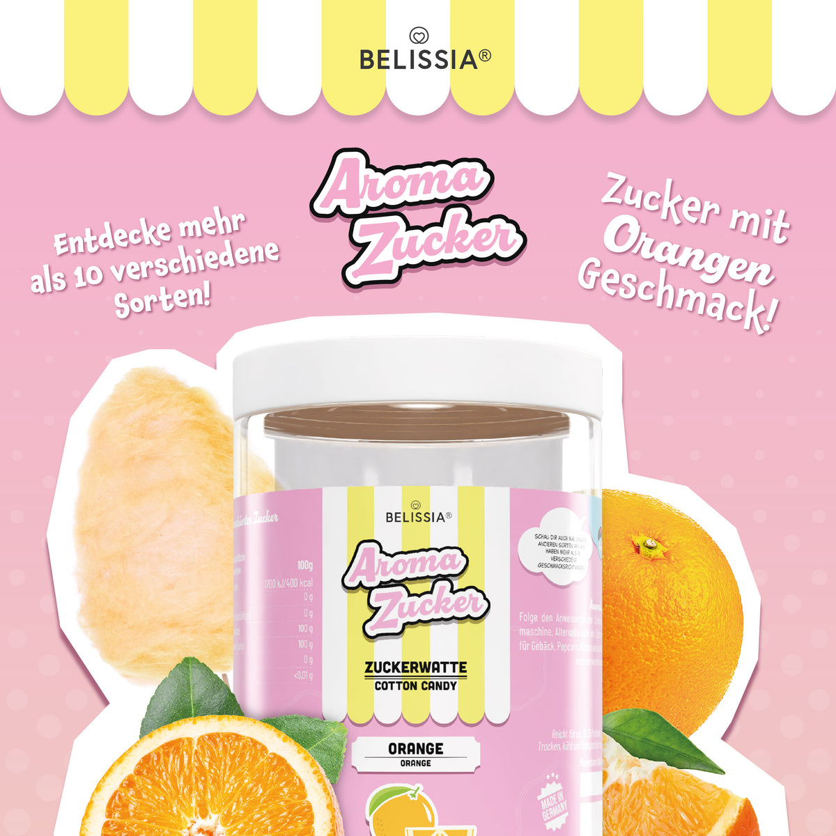 Belissia Aroma Zucker - Orange