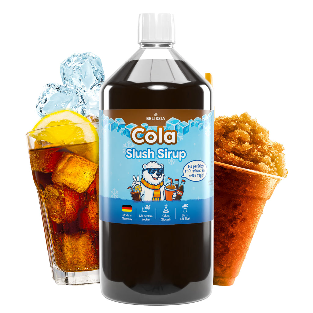 Slush Eis Sirup Cola – 1000 ml Flasche