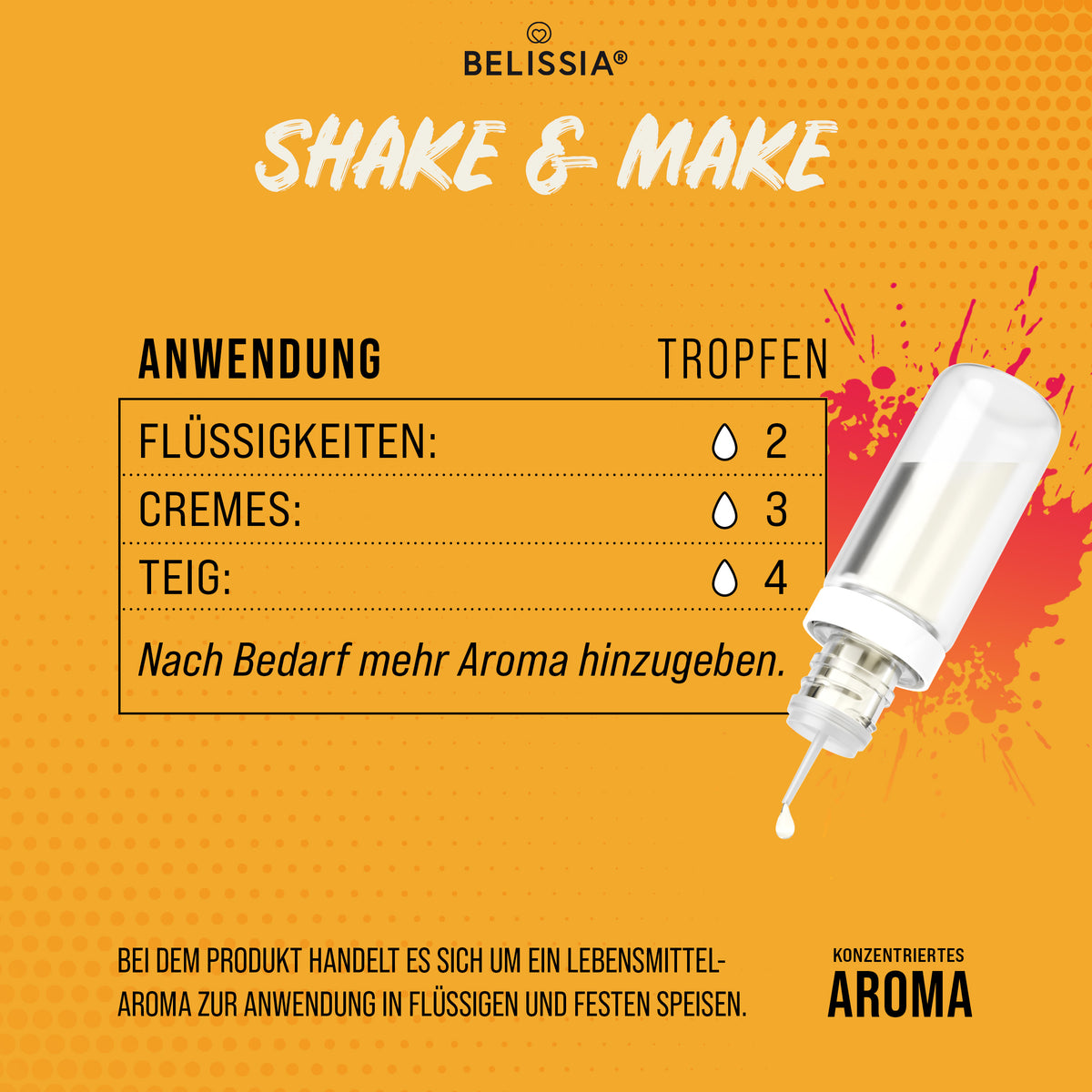 BELISSIA Shake & Make Set „Erfrischung" – 6 × 10 ml + Schüttelflaschen