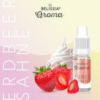 BELISSIA Lebensmittelaroma Erdbeer-Sahne – 10 ml Tropfflasche