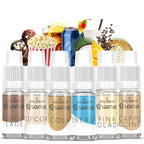 BELISSIA Lebensmittelaroma-Set „Besondere Geschmackserlebnisse" – 6 × 10 ml