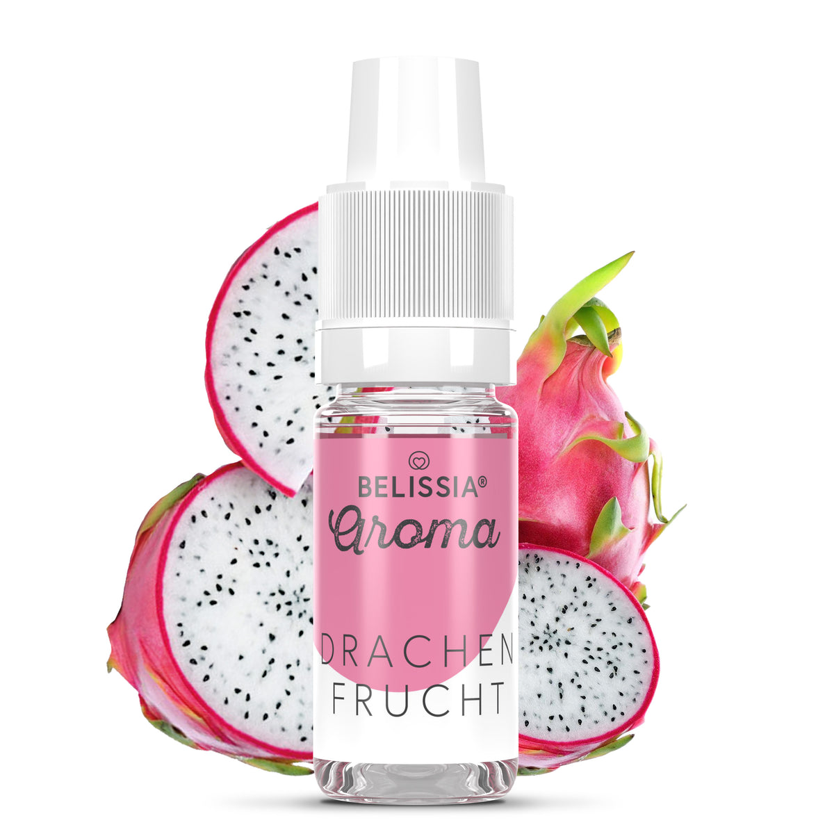 BELISSIA Lebensmittelaroma Drachenfrucht – 10 ml Tropfflasche
