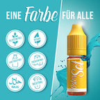 BELISSIA Lebensmittelfarben Oster-Set – 7 × 10 ml