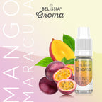 BELISSIA Lebensmittelaroma Mango-Maracuja – 10 ml Tropfflasche