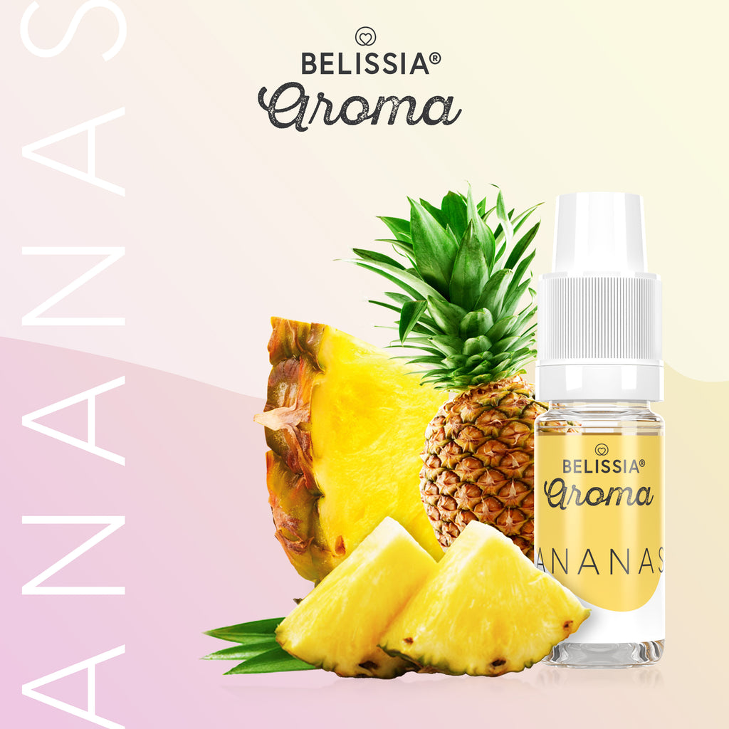BELISSIA Lebensmittelaroma Ananas – 10 ml Tropfflasche