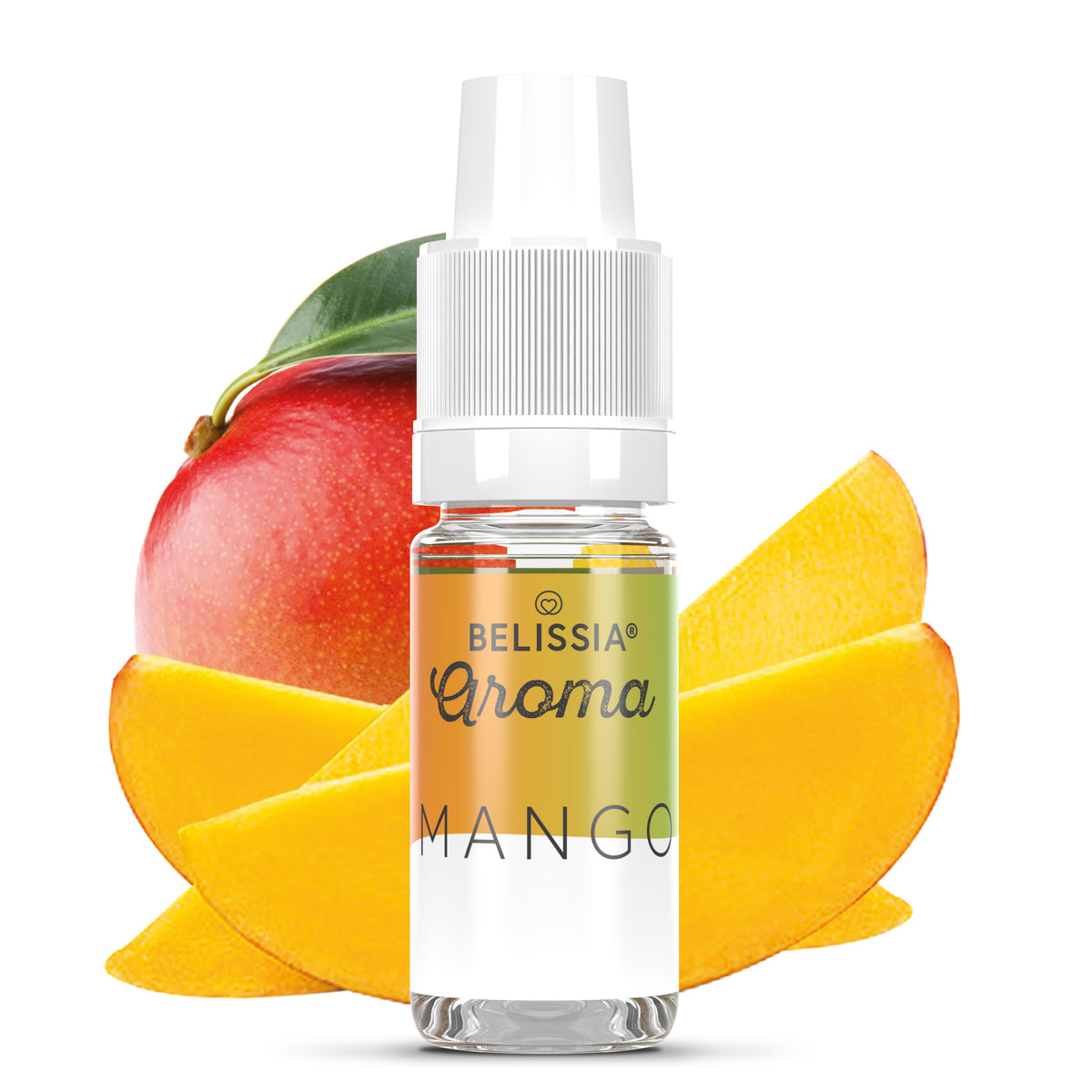 BELISSIA Lebensmittelaroma Mango – 10 ml Tropfflasche
