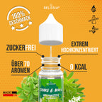 BELISSIA Shake & Make Refill Waldmeister – 30 ml Nachfüllflasche