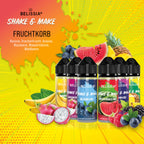 BELISSIA Shake & Make Set „Fruchtkorb" – 6 × 10 ml + Schüttelflaschen