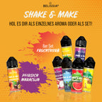 BELISSIA Shake & Make Set „Fruchtkorb" – 6 × 10 ml + Schüttelflaschen