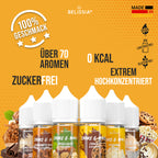 BELISSIA Shake & Make Refill-Set „Kaffeepause" – 6 × 30 ml
