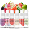 BELISSIA Lebensmittelaroma-Set „Best Of" – 6 × 10 ml