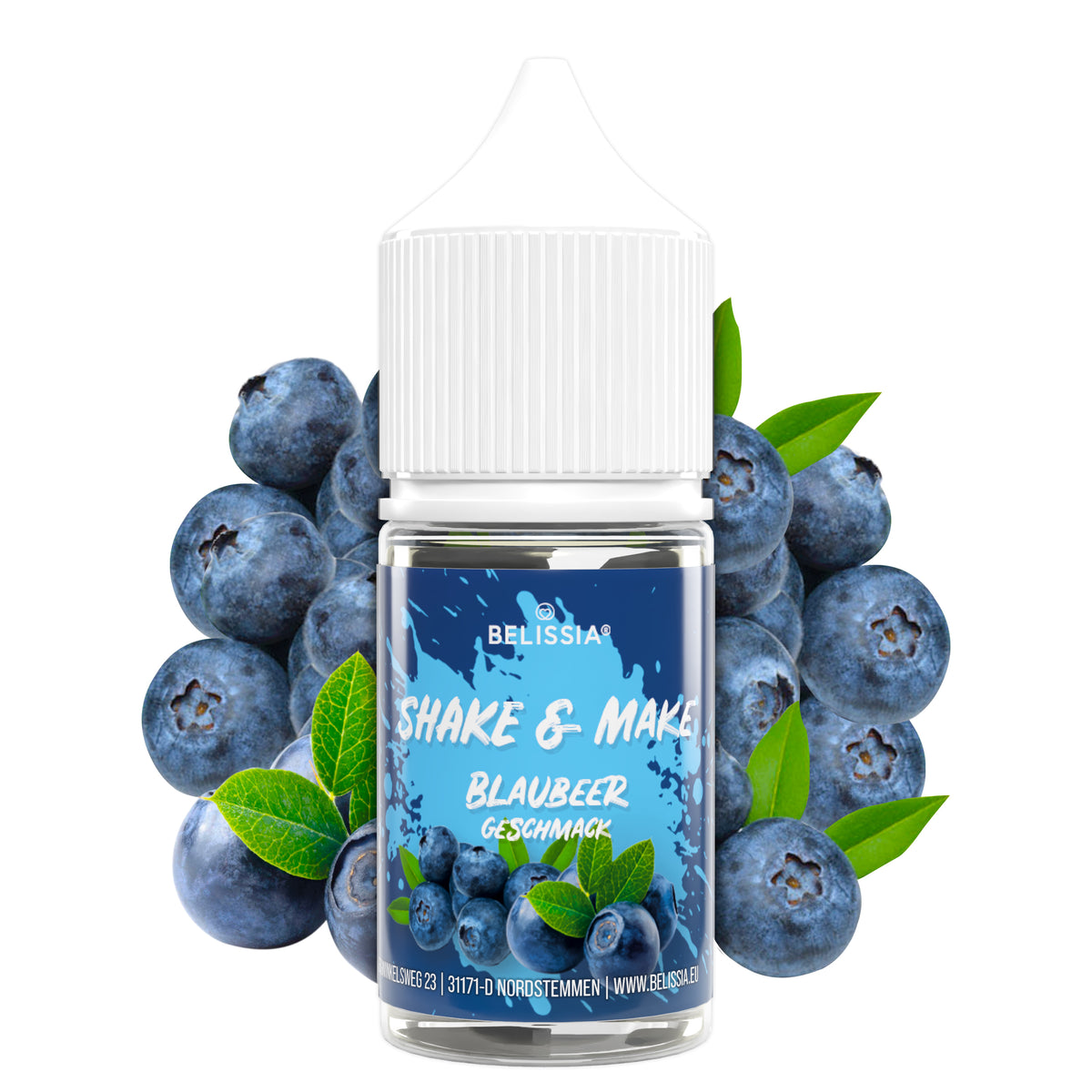 BELISSIA Shake & Make Refill Blaubeere – 30 ml Nachfüllflasche