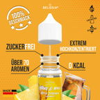 BELISSIA Shake & Make Refill Eistee-Zitrone – 30 ml Nachfüllflasche