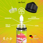 BELISSIA Shake & Make Aroma Drachenfrucht Guave Blaubeer – 10 ml + Schüttelflasche