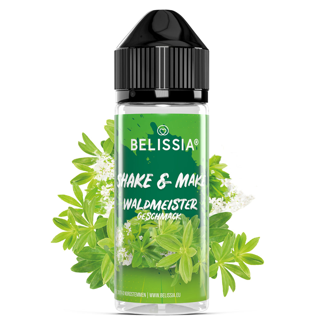 BELISSIA Shake & Make Aroma Waldmeister – 10 ml + Schüttelflasche