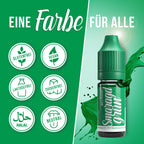 BELISSIA Lebensmittelfarbe Smaragdgrün – 10 ml