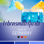 BELISSIA Lebensmittelfarbe Blau – 10 ml