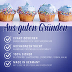 BELISSIA Lebensmittelfarbe Blau – 10 ml