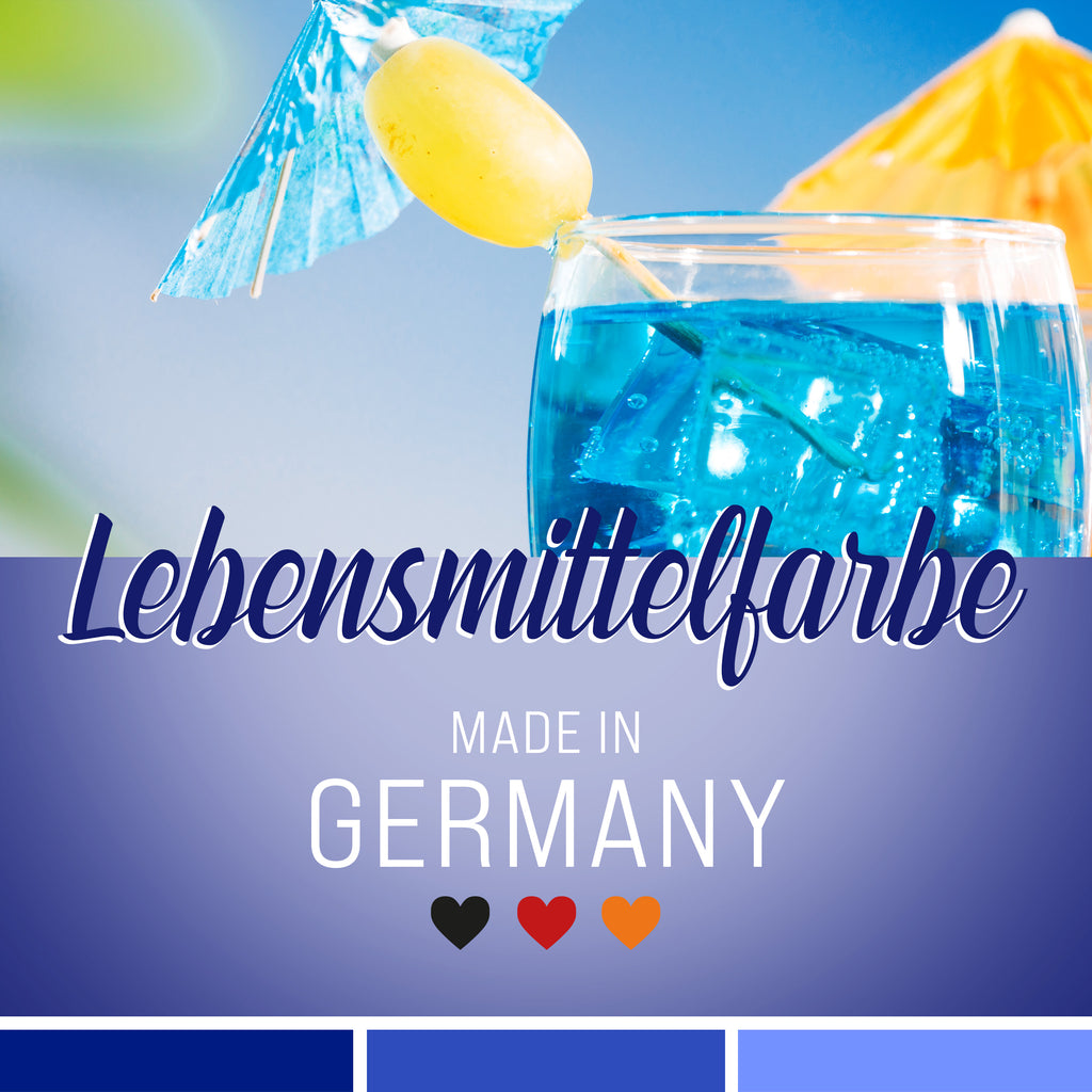 BELISSIA Lebensmittelfarbe Blau – 10 ml