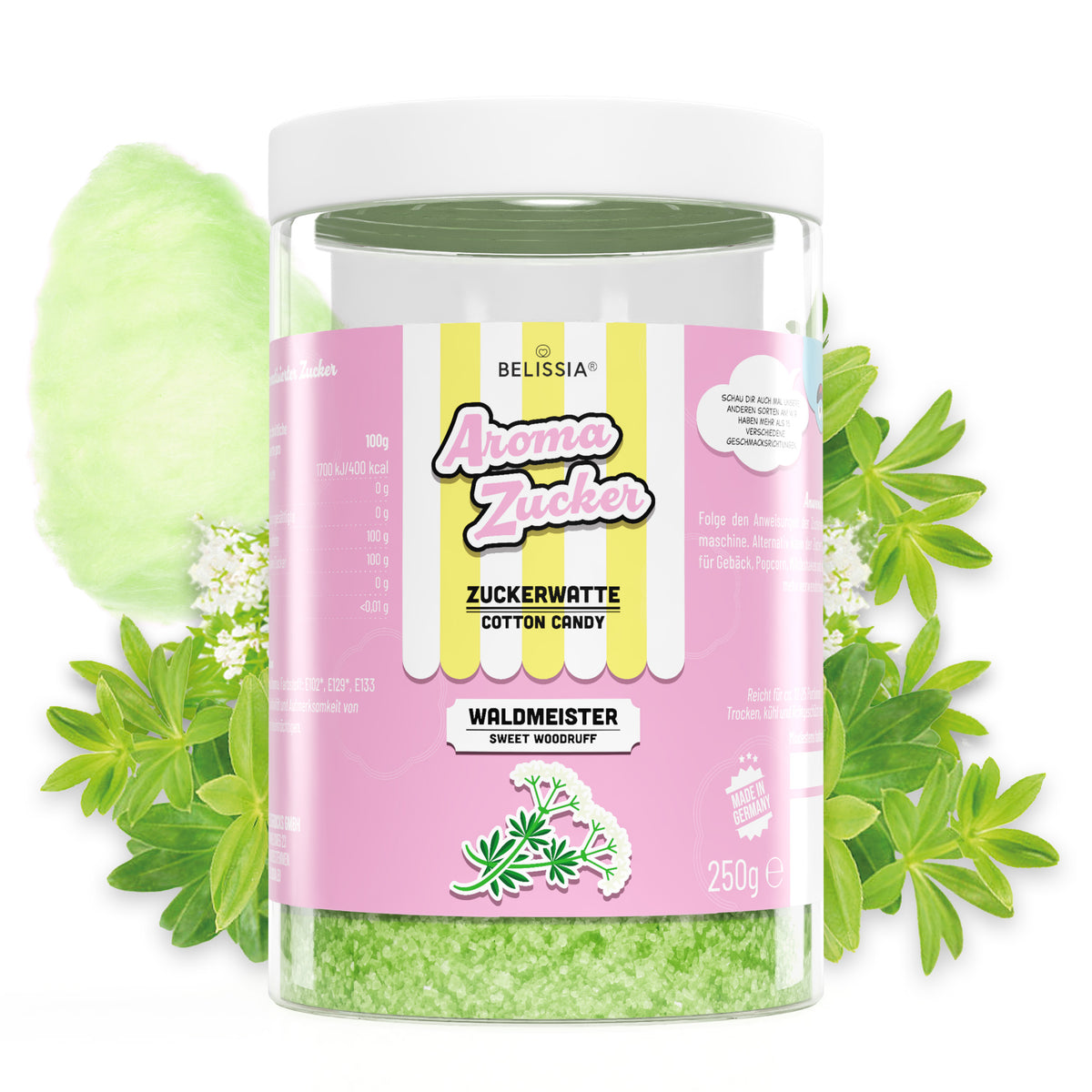 Belissia Aroma Zucker - Waldmeister