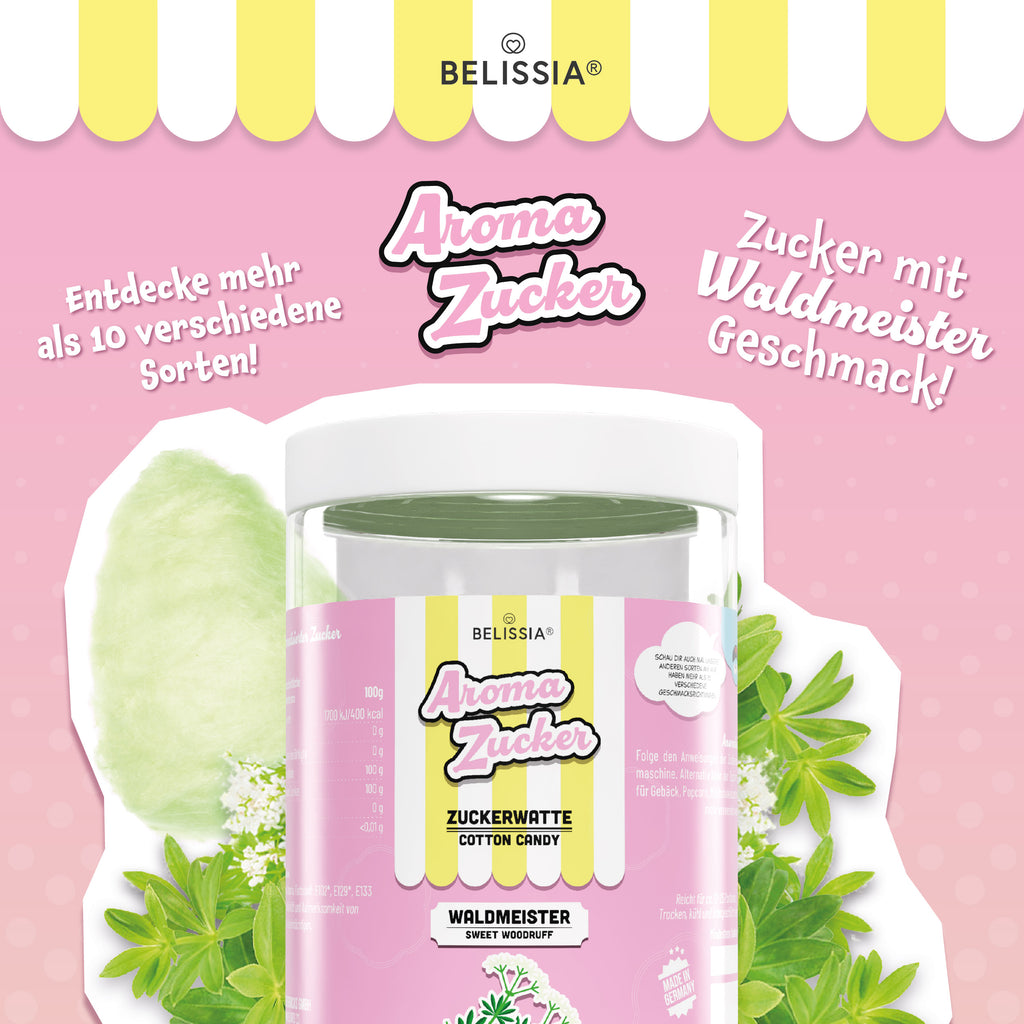 Belissia Aroma Zucker - Waldmeister