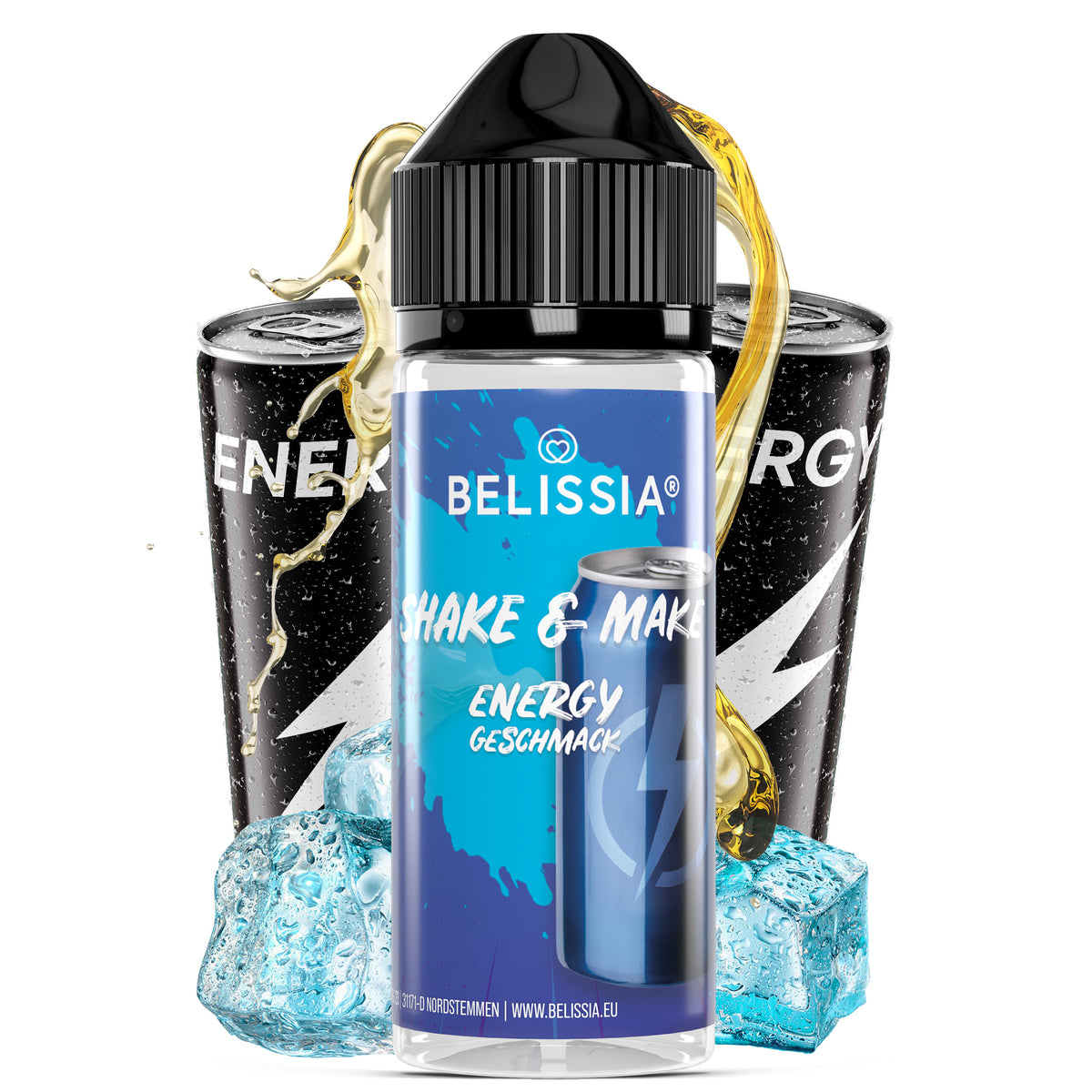 BELISSIA Shake & Make Aroma Energy – 10 ml + Schüttelflasche