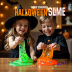 BELISSIA Schleim Halloween-Set – DIY-Set für Kinder