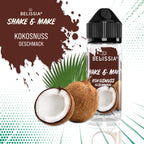 BELISSIA Shake & Make Aroma Kokosnuss – 10 ml + Schüttelflasche