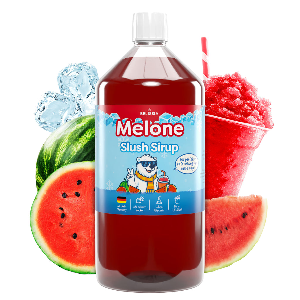 Slush Eis Sirup Wassermelone – 1000 ml Flasche