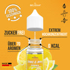 BELISSIA Shake & Make Refill Zitrone – 30 ml Nachfüllflasche