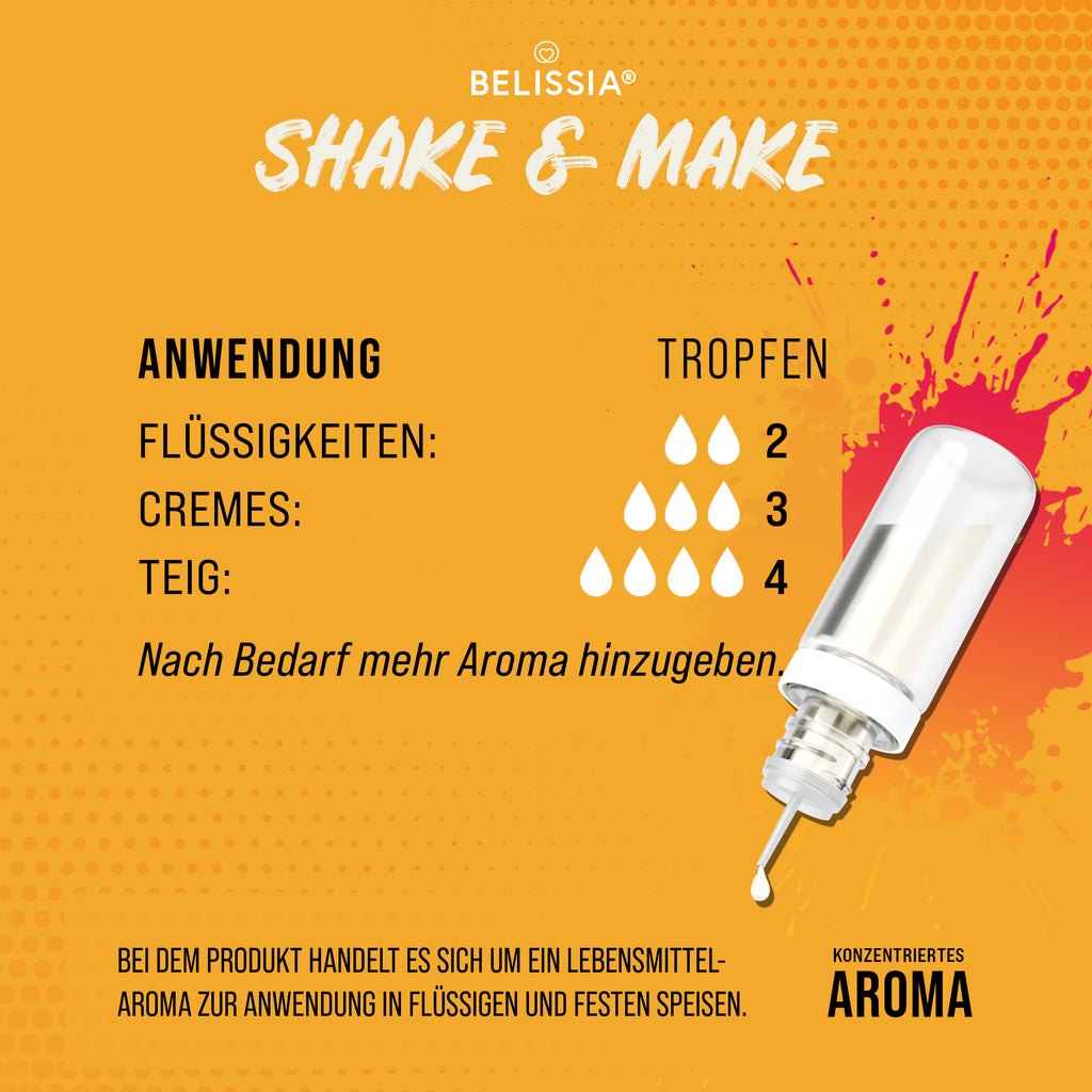 BELISSIA Shake & Make Refill White Peach – 30 ml Nachfüllflasche