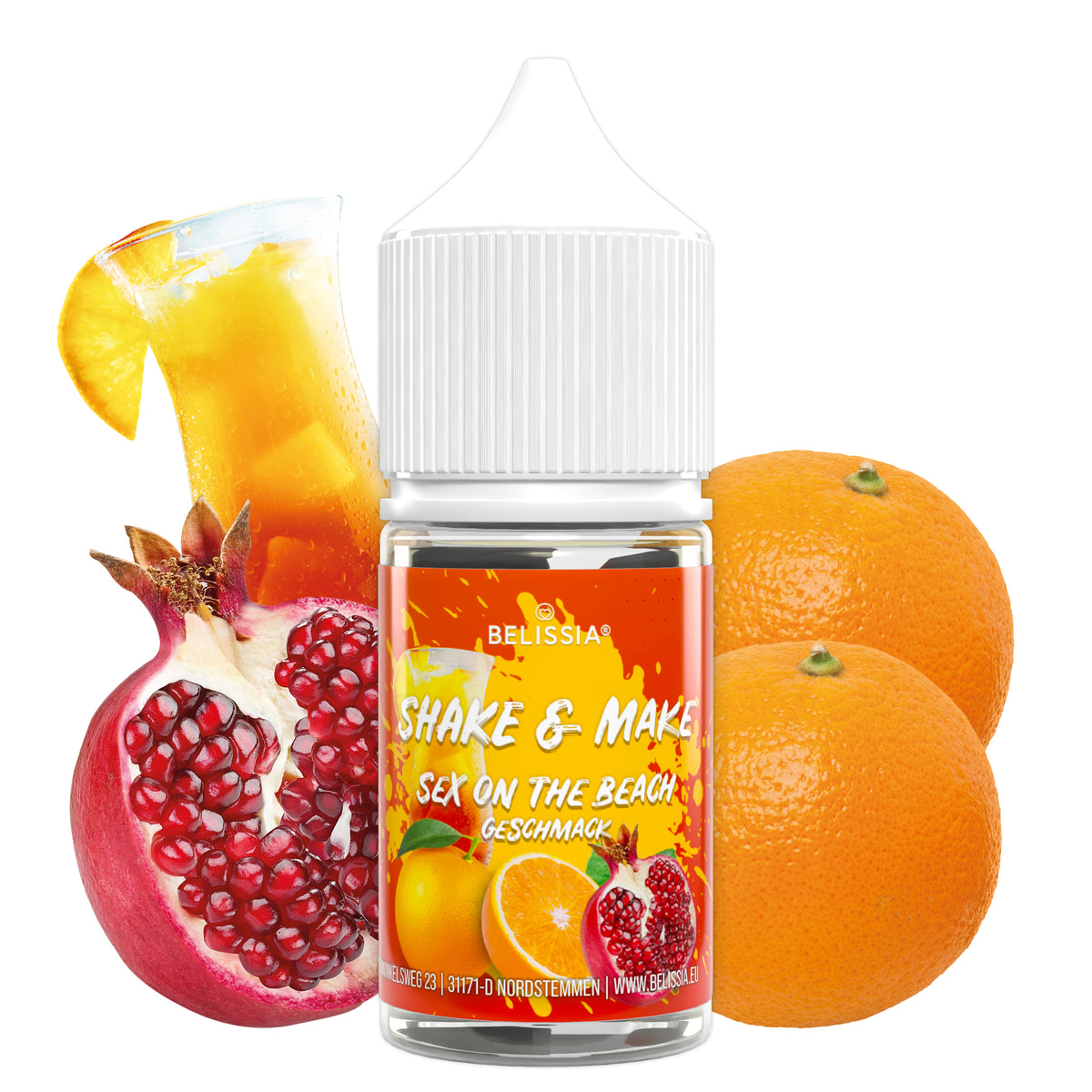 BELISSIA Shake & Make Refill Sex on the Beach – 30 ml Nachfüllflasche