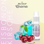 BELISSIA Lebensmittelaroma Eisbonbon-Kirsche – 10 ml Tropfflasche