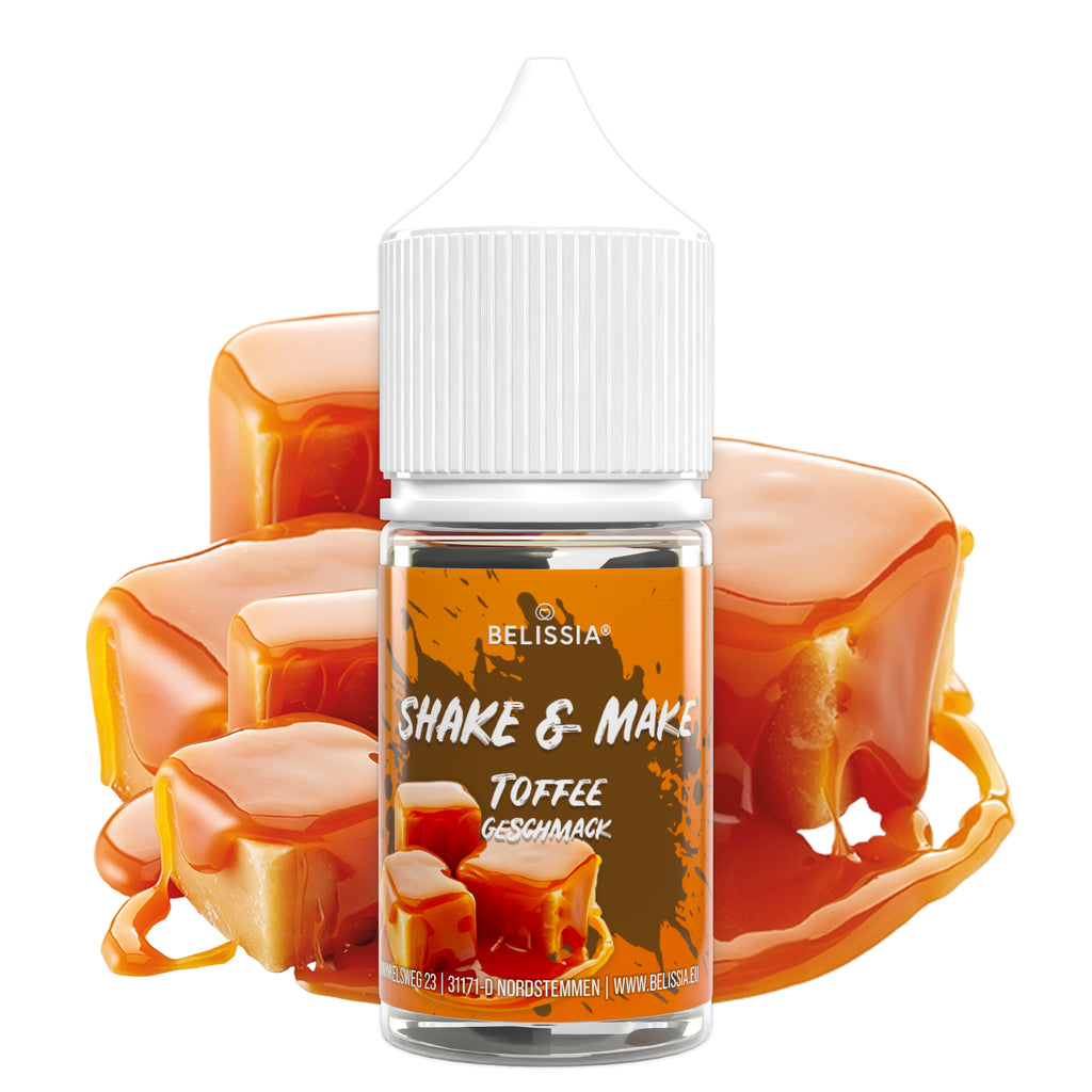 BELISSIA Shake & Make Refill Toffee – 30 ml Nachfüllflasche