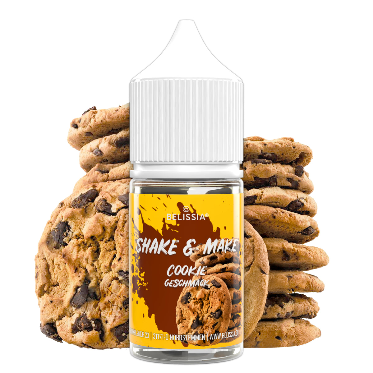 BELISSIA Shake & Make Refill Cookie – 30 ml Nachfüllflasche