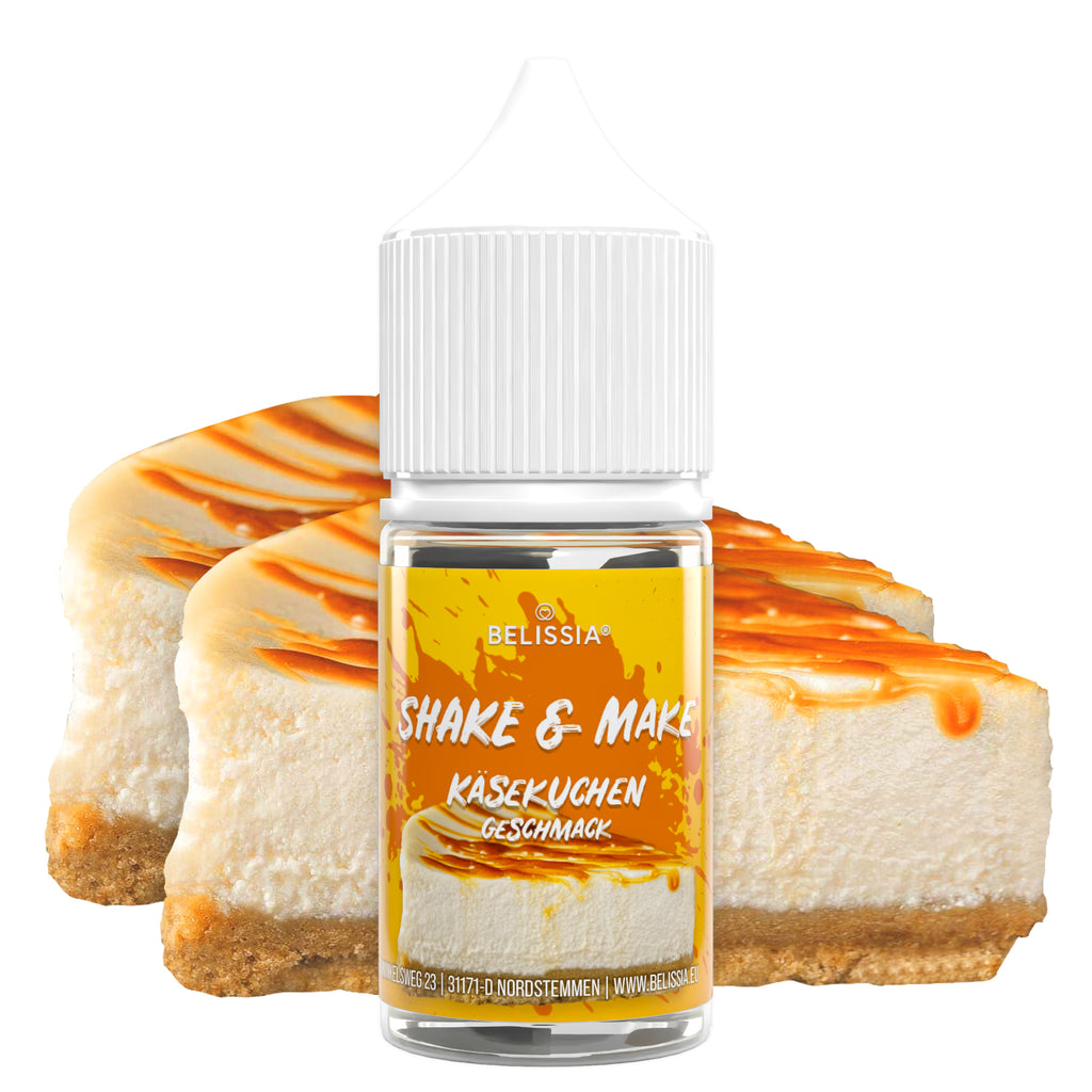 BELISSIA Shake & Make Refill Käsekuchen – 30 ml Nachfüllflasche