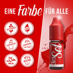 BELISSIA Lebensmittelfarben 3er-Set – 3 × 10 ml