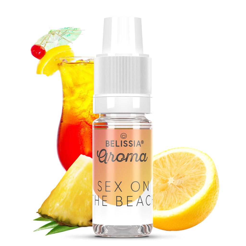 BELISSIA Lebensmittelaroma Sex on the Beach – 10 ml Tropfflasche